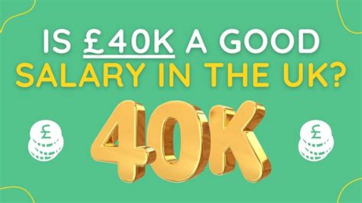 Can you live off 40 000 a year?