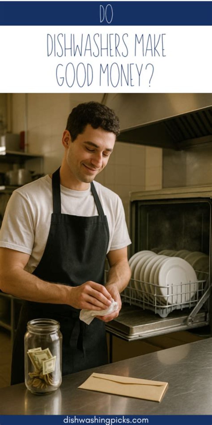 Do dishwashers make good money?