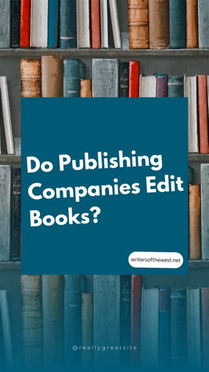 Do publishing companies hire editors?