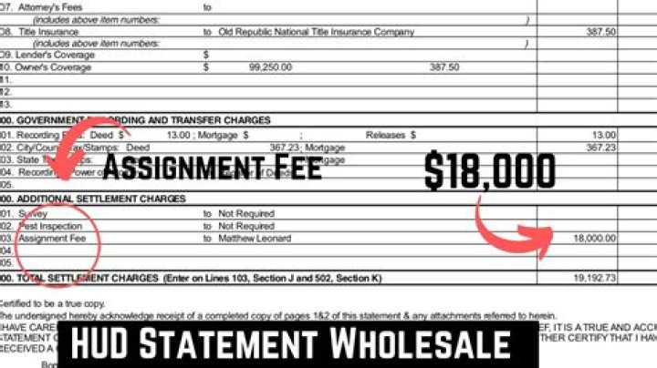 Does seller receive HUD statement?