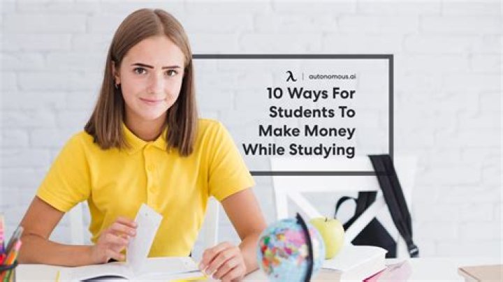 How can I make money while studying full time?