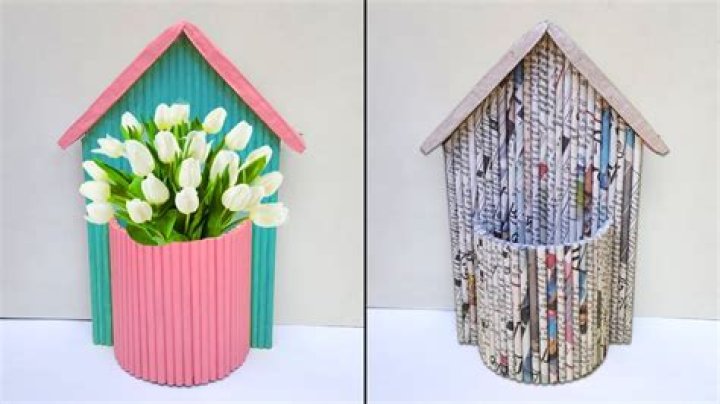 How do I cover my wall with newspaper?