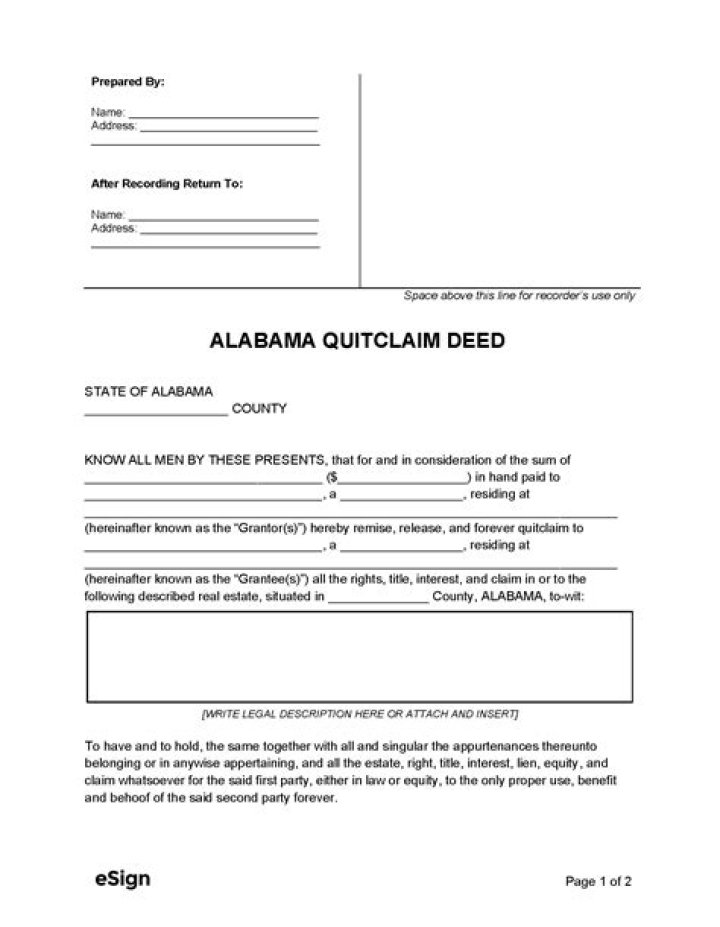 How do I look up a deed in Alabama?