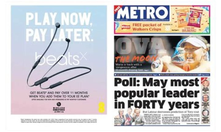 How do you get rid of newspaper ads?