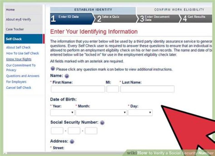 How is your social security number determined?