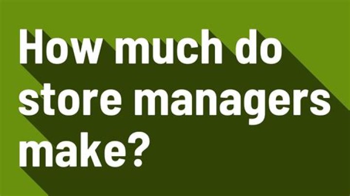 How much do REI store managers make?
