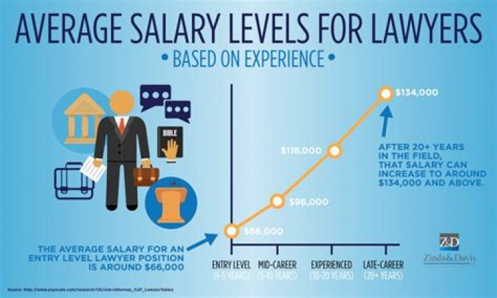 How much does the average lawyer earn a year?