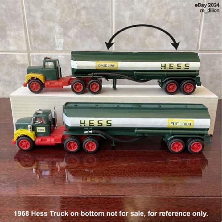 How much is a 1971 Hess truck worth?