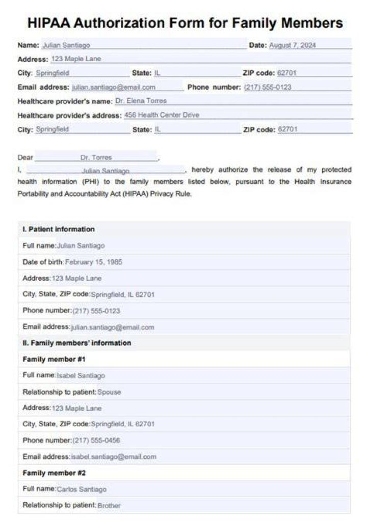 Should I sign a HIPAA authorization form?