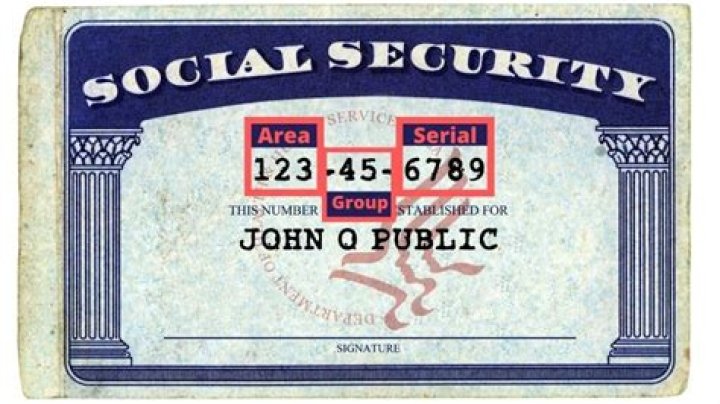 What does an A after a Social Security number mean?