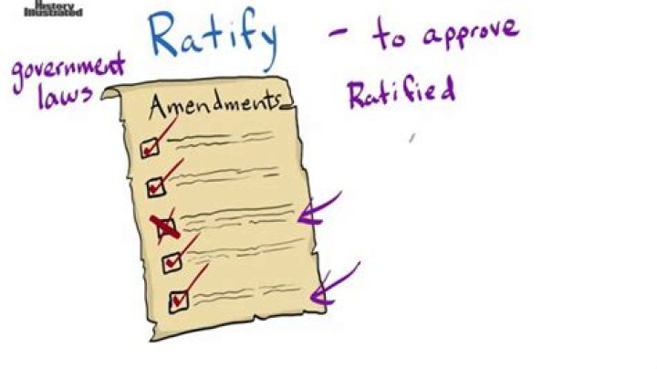 What does it mean to ratify a document?