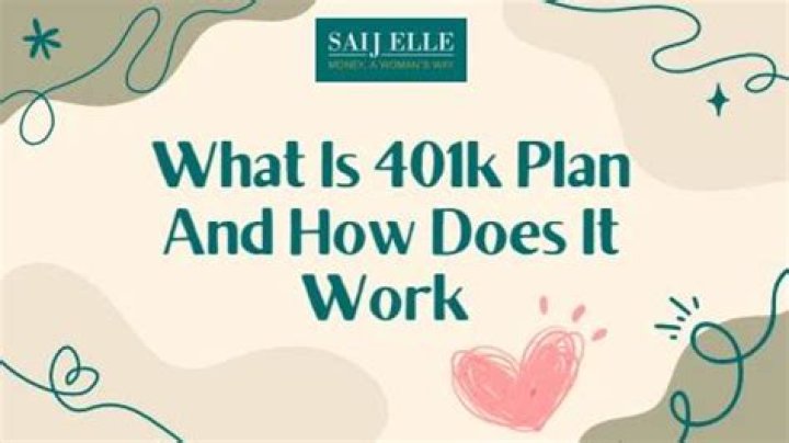 What is 401k plan and how does it work?