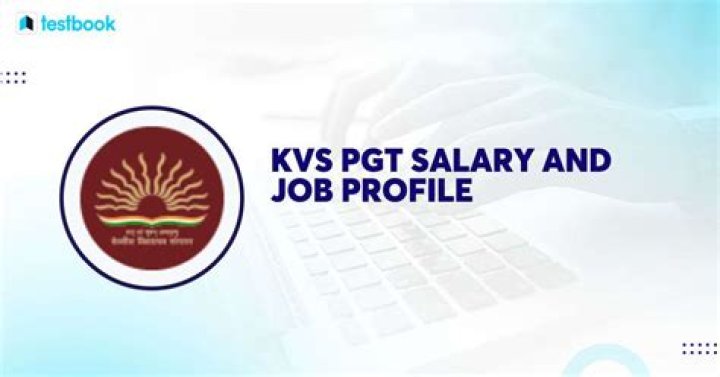 What is the salary of PGT in Kv?