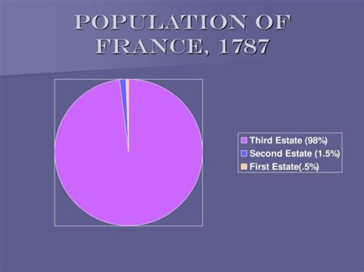 What percent of France belonged to the Third Estate?
