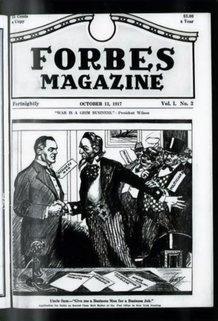 Who invented magazine?