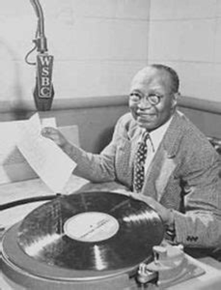 Who was the first African American radio announcer?