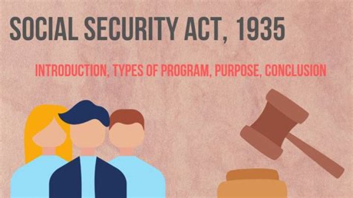Why was the Social Security Act necessary?